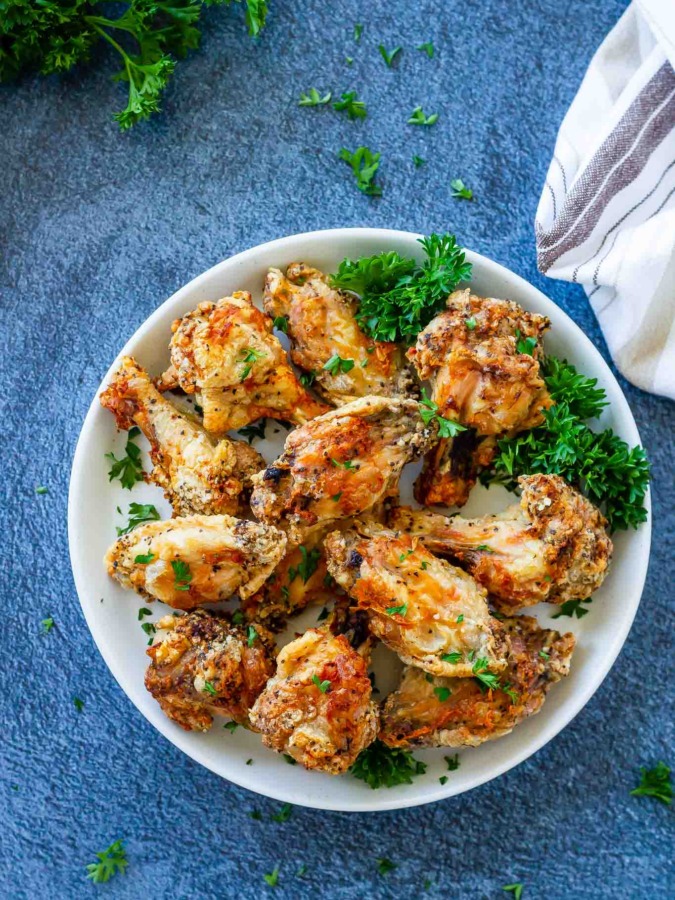 air fryer salt and pepper wings