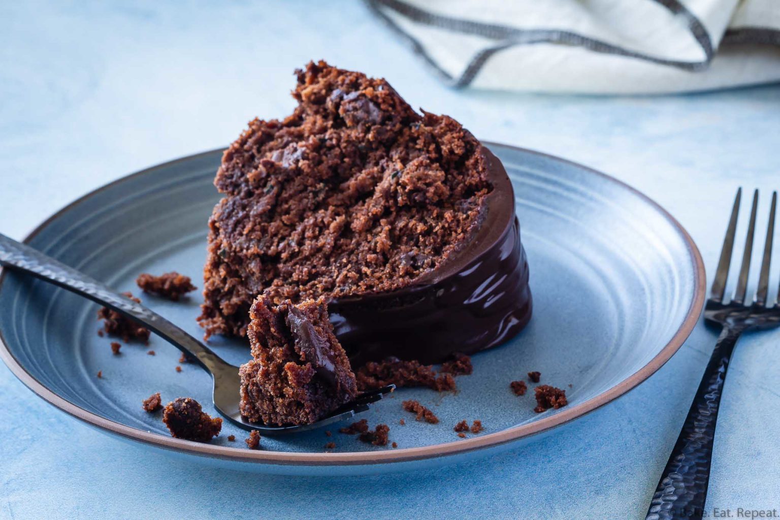 Chocolate Zucchini Bundt Cake - Bake. Eat. Repeat.