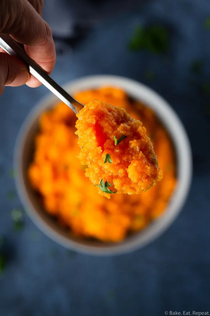 mashed turnips and carrots