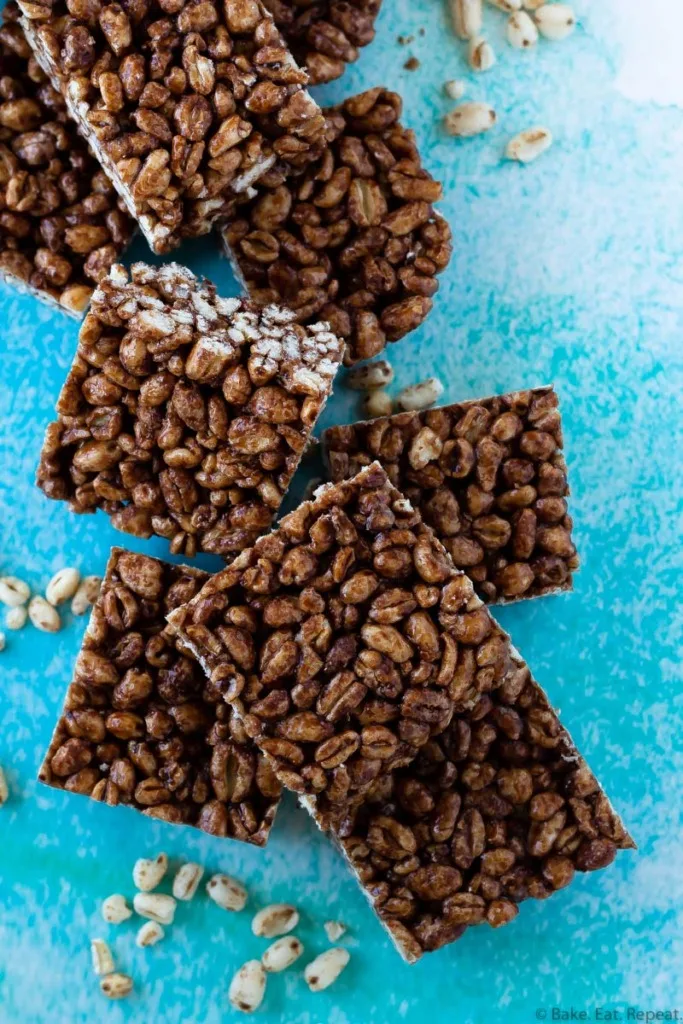 puffed wheat squares