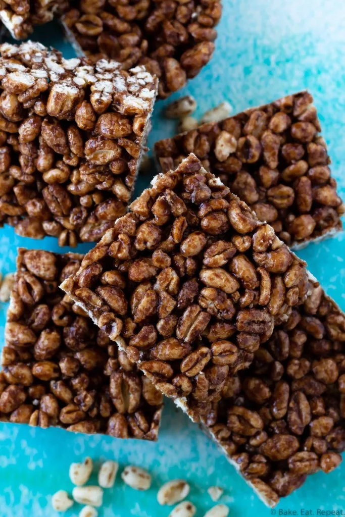 puffed wheat squares