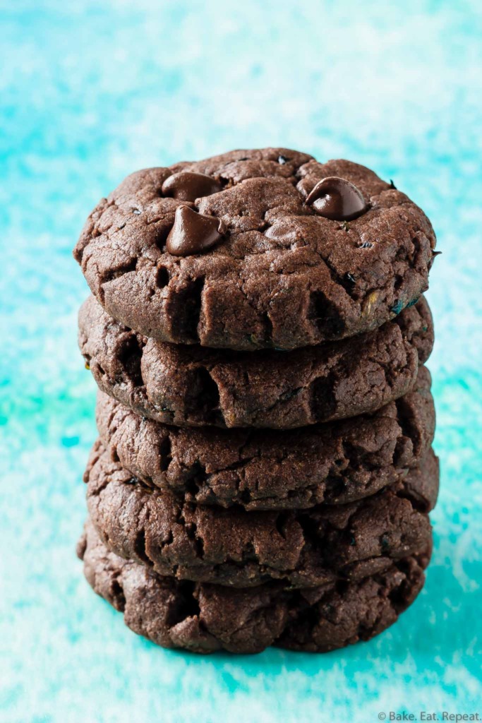 chocolate zucchini cookies