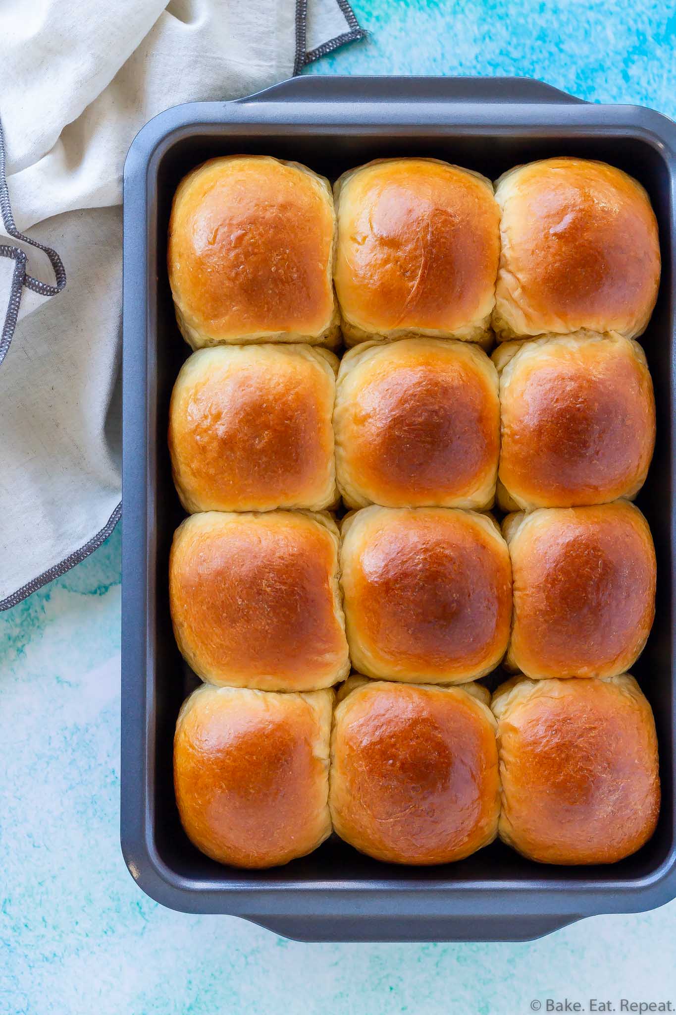 Soft White Dinner Rolls - Completely Delicious