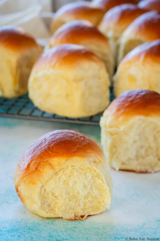 easy, homemade Hawaiian dinner rolls