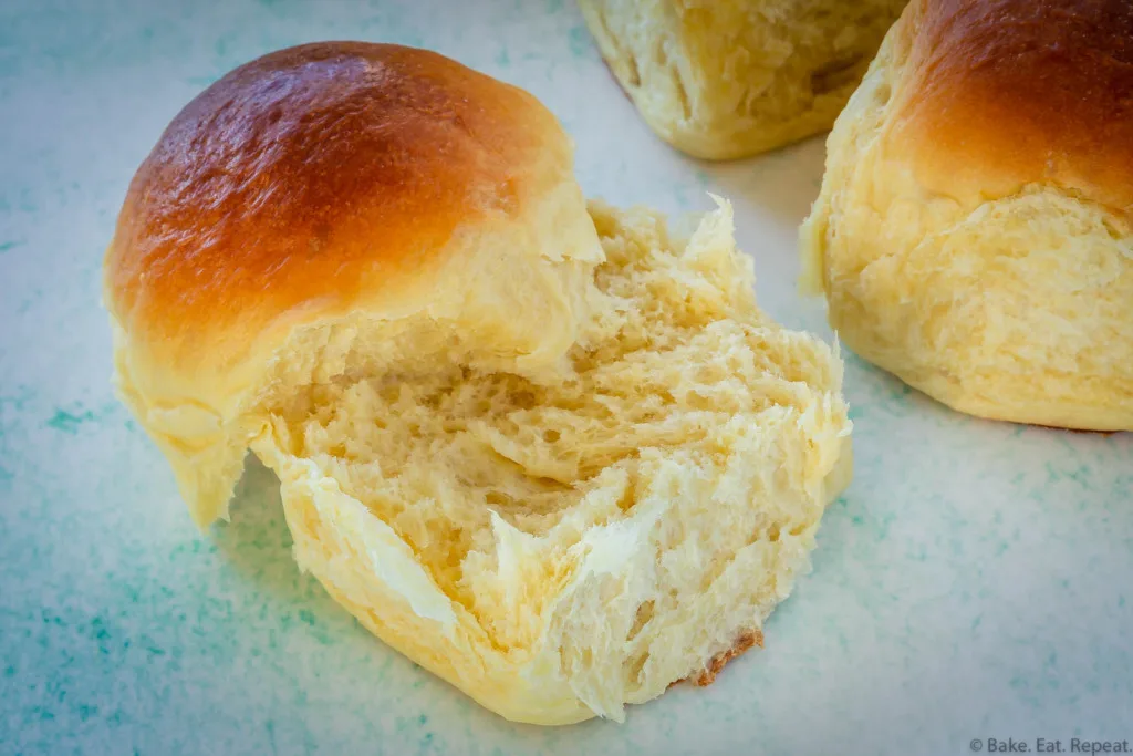 homemade King's Hawaiian rolls