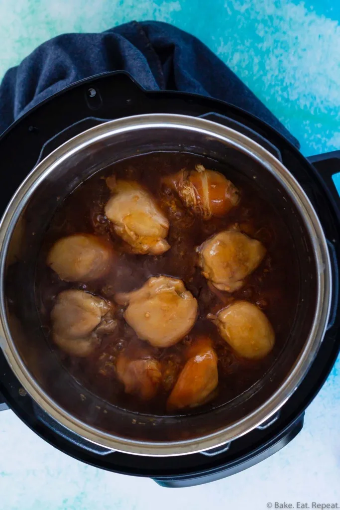 instant pot honey garlic chicken thighs