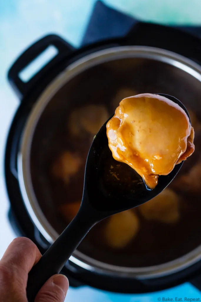 instant pot honey garlic chicken thighs