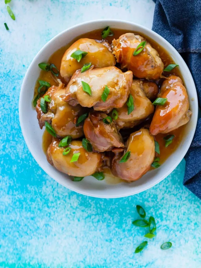 honey garlic chicken thighs