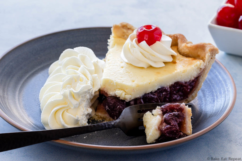 cherry cheesecake pie