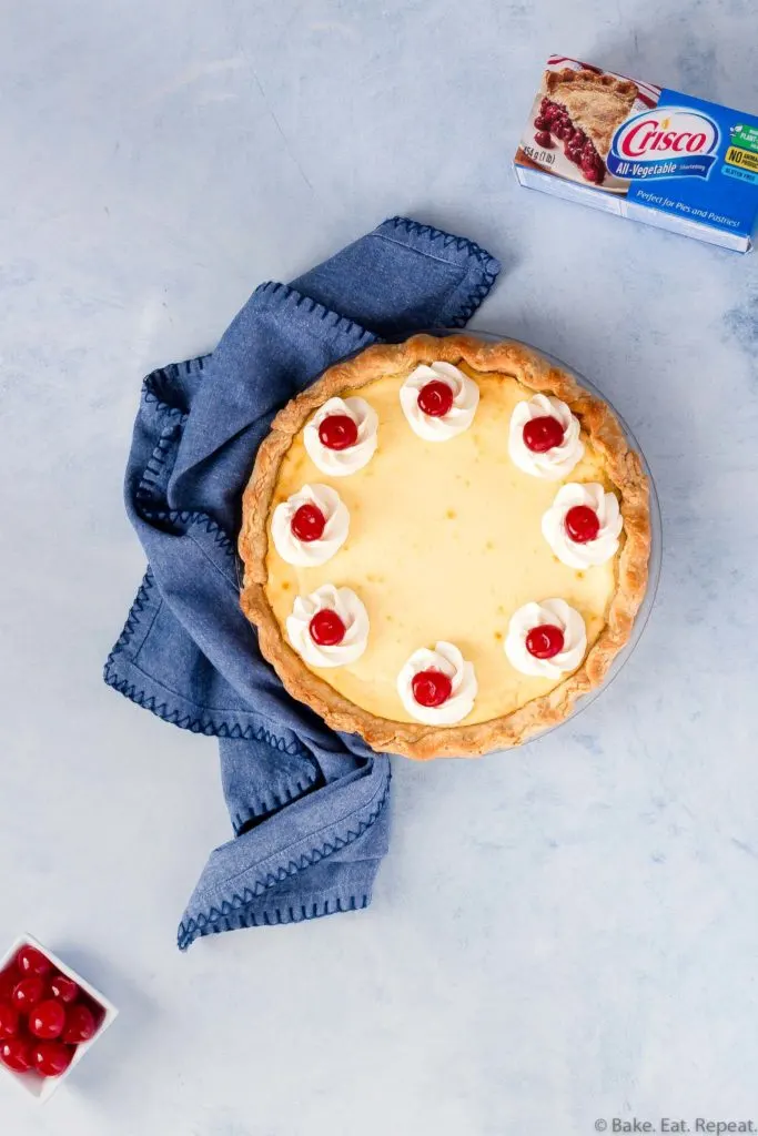 cherry cream cheese pie