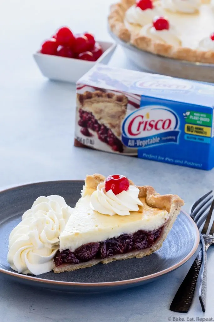 cherry cheesecake pie