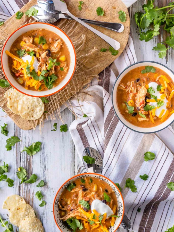 Slow Cooker Chicken Chili