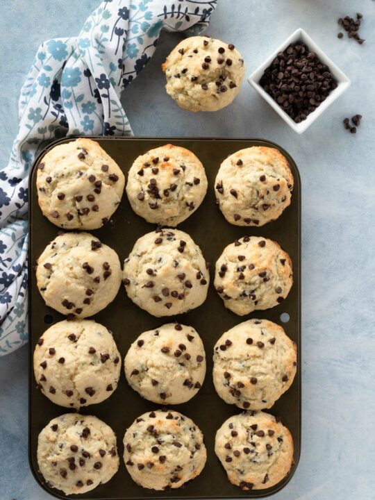 Easy Chocolate Chip Muffins