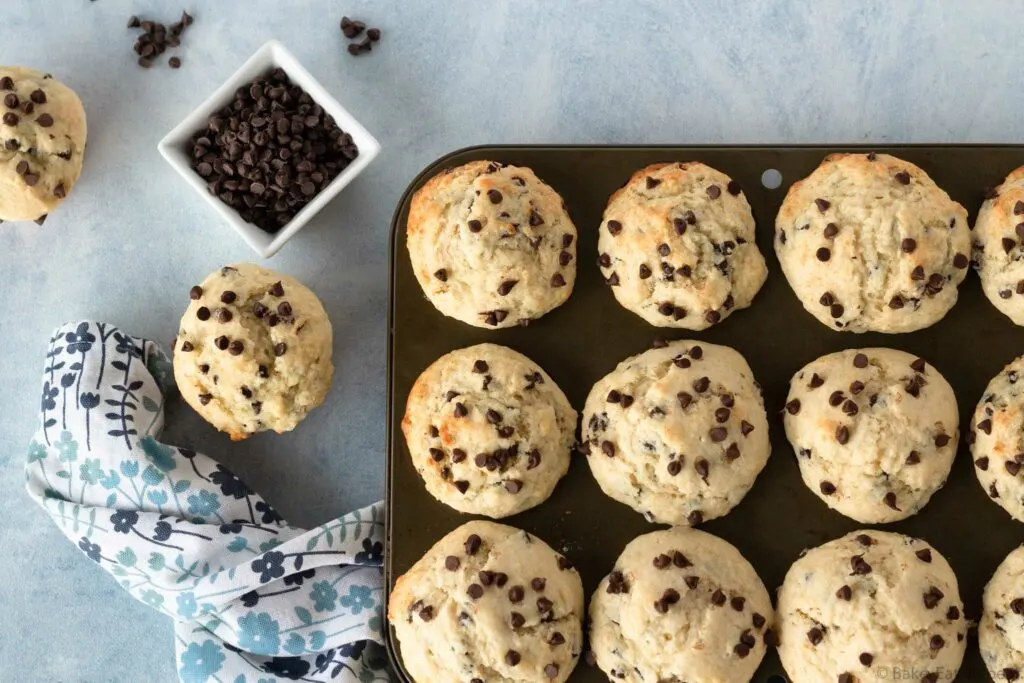 chocolate chip muffins