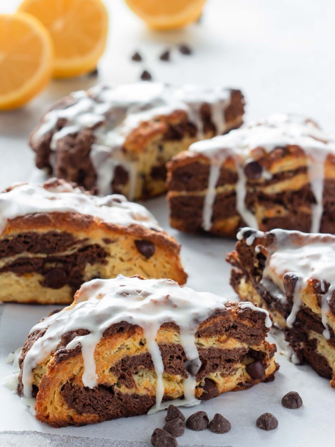 Chocolate Orange Scones