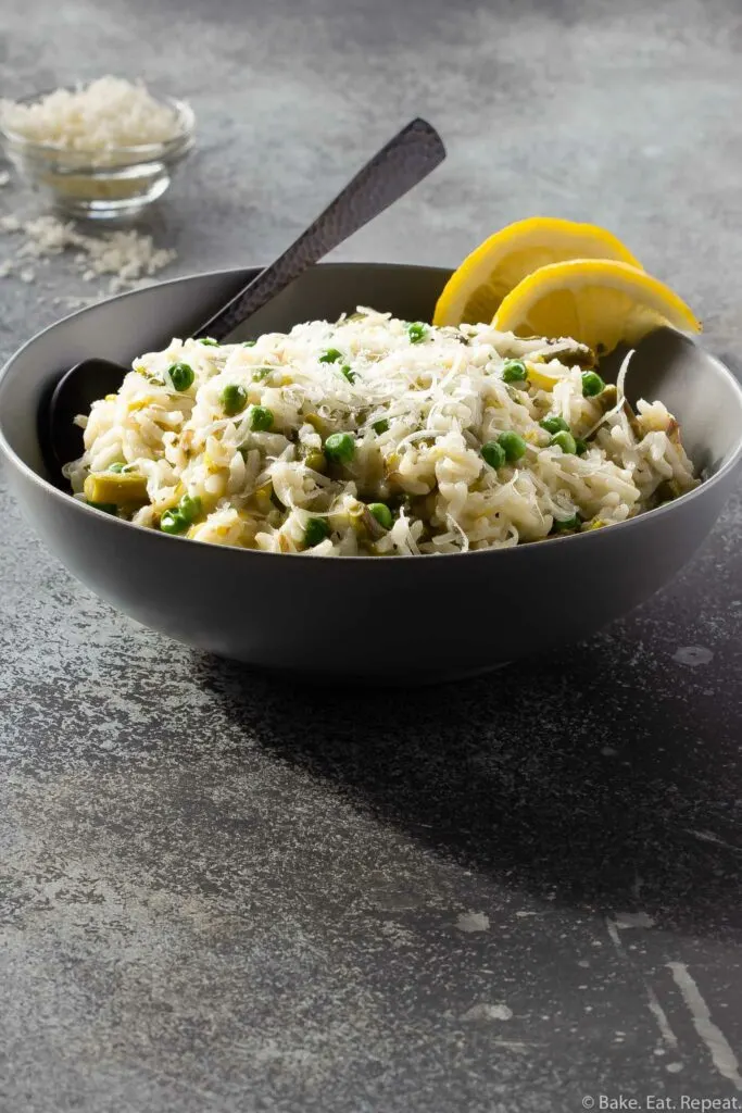 instant pot veggie risotto