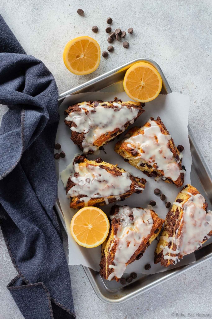 chocolate orange scones