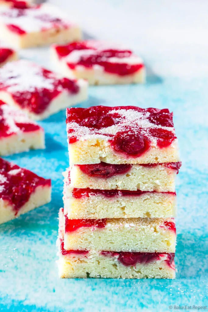 cherry almond bars