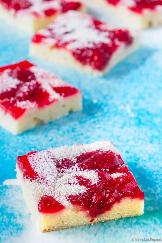 cherry almond bars