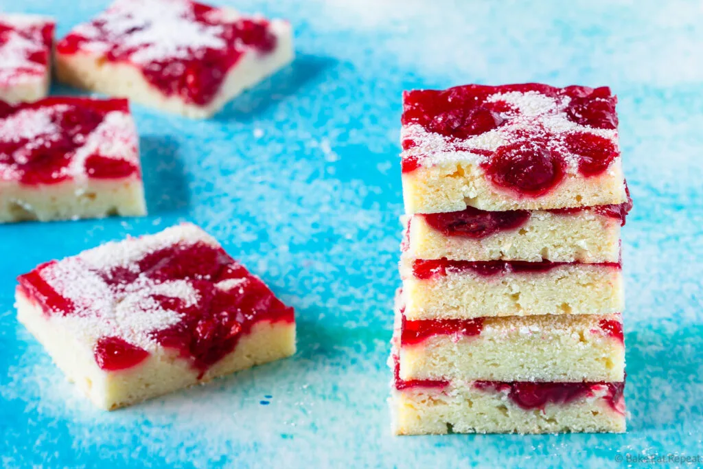 cherry almond bars