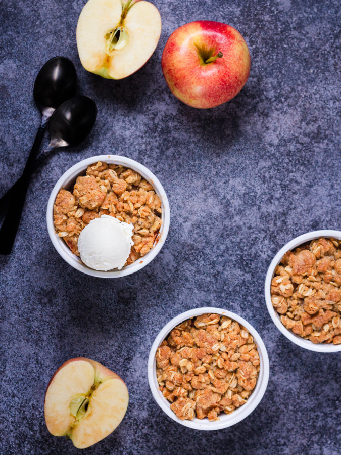 Air Fryer Apple Crisp