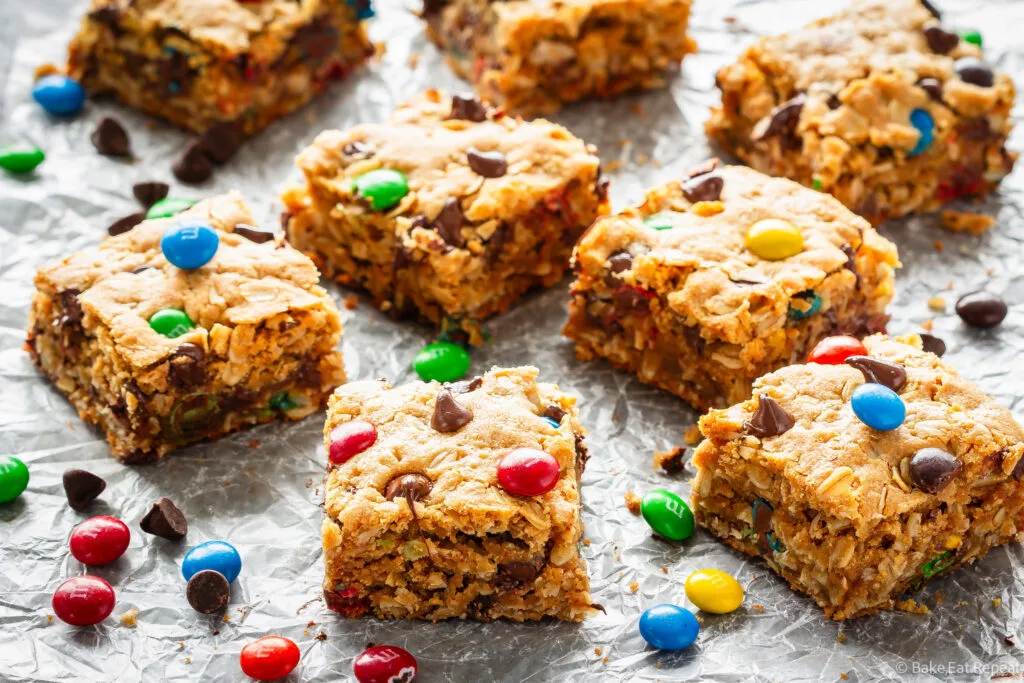 monster cookie bars