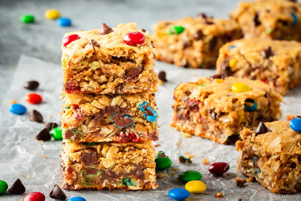 monster cookie bars