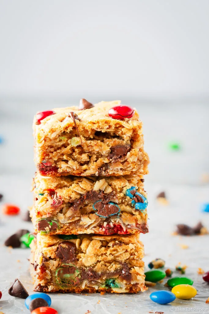 monster cookie bars