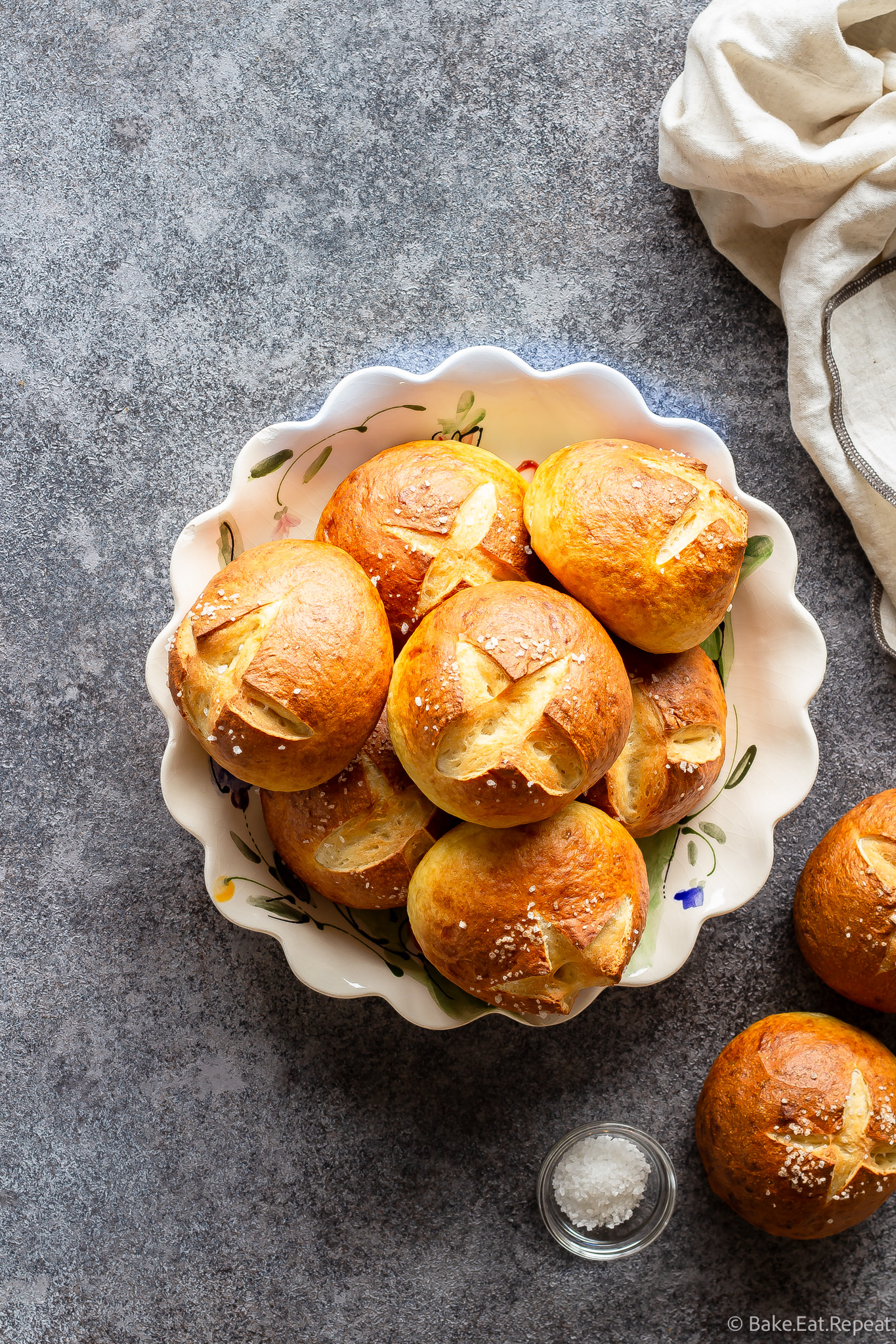 Pretzel Rolls - Bake. Eat. Repeat.