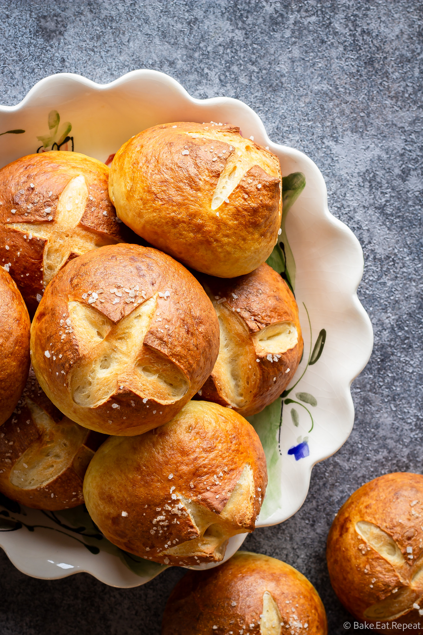 Pretzel Rolls - Bake. Eat. Repeat.