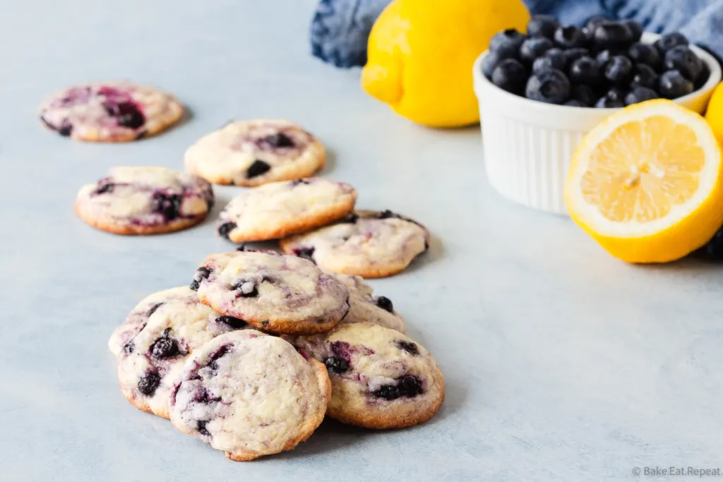 blueberry lemon cookies