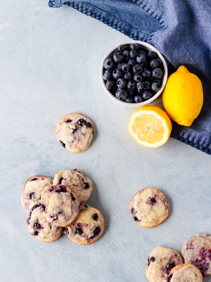 blueberry lemon cookies