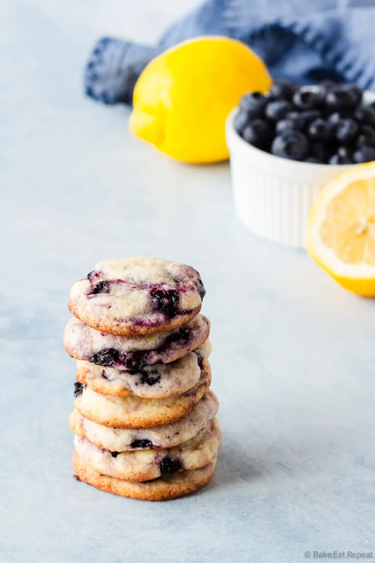 blueberry lemon cookies