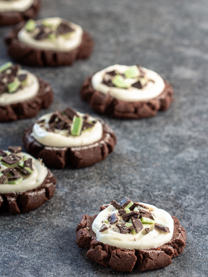 Chocolate Mint Swig Sugar Cookies