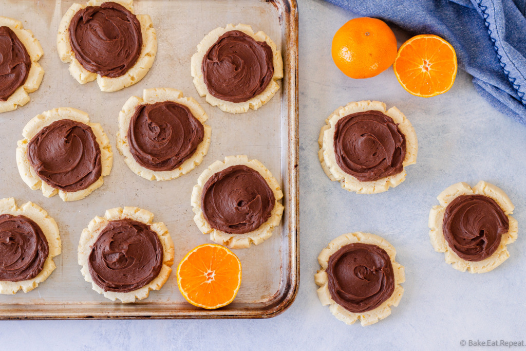 chocolate orange swig cookies