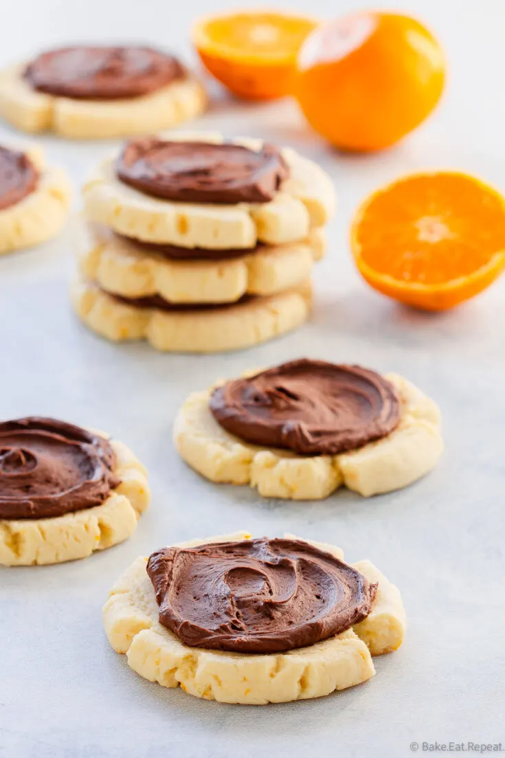 chocolate orange swig sugar cookies