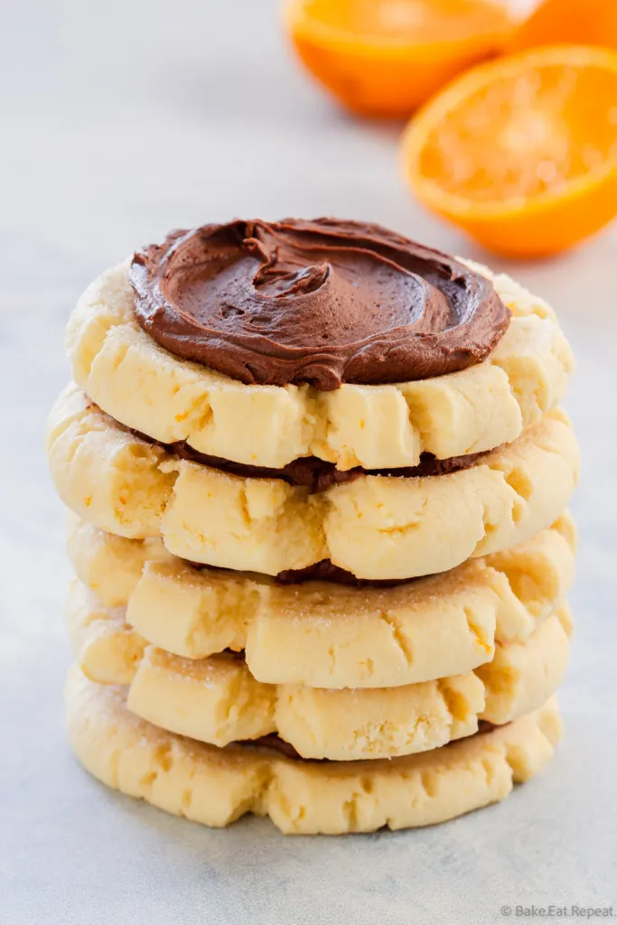 chocolate orange swig sugar cookies