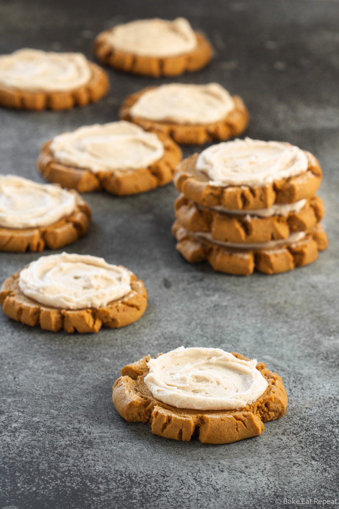 soft gingerbread sugar cookies